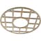 Ekena Millwork O'Neal Wood Fretwork Pierced Ceiling Medallion, Hickory, 16"OD x 5 3/4"ID x 3/8"T CMWP16X16X0375ONHI - alternate 4
